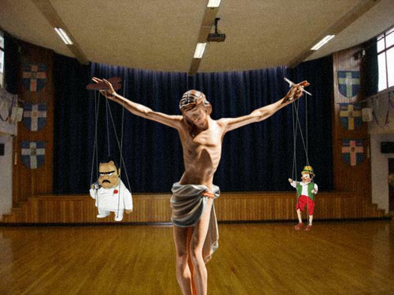37Jesus As A Puppeteer  « »
