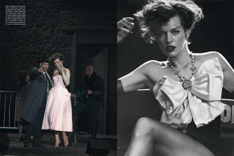  Milla Jovovich (Vogue Italia,  2012) (13 )