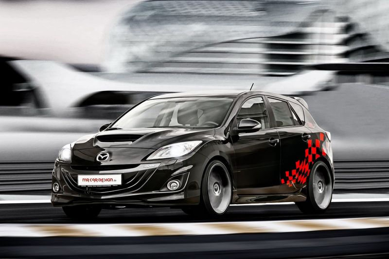  Mazda3 MPS   MR Car Design (5 )