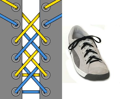 Завязывай шнурки правильно (24 фото)