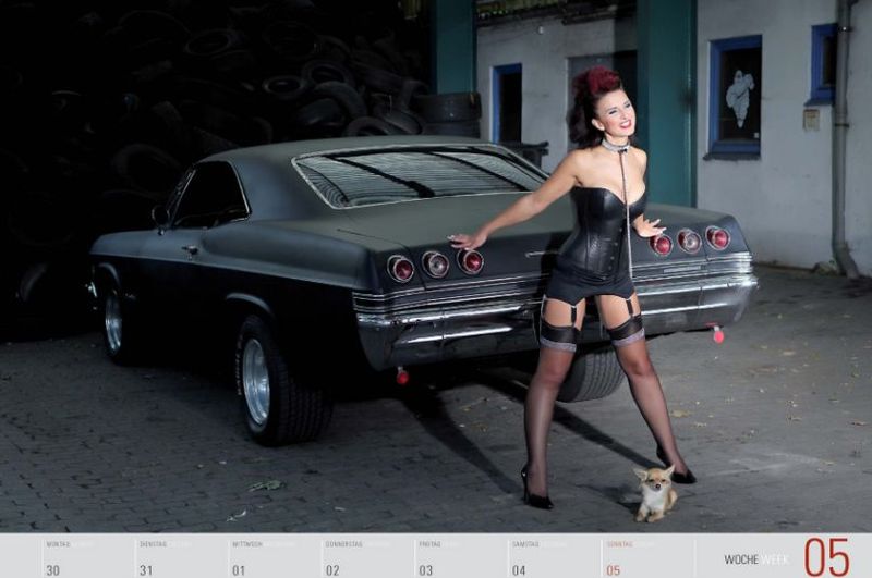   Girls&legendary us-cars 2012 (31 )