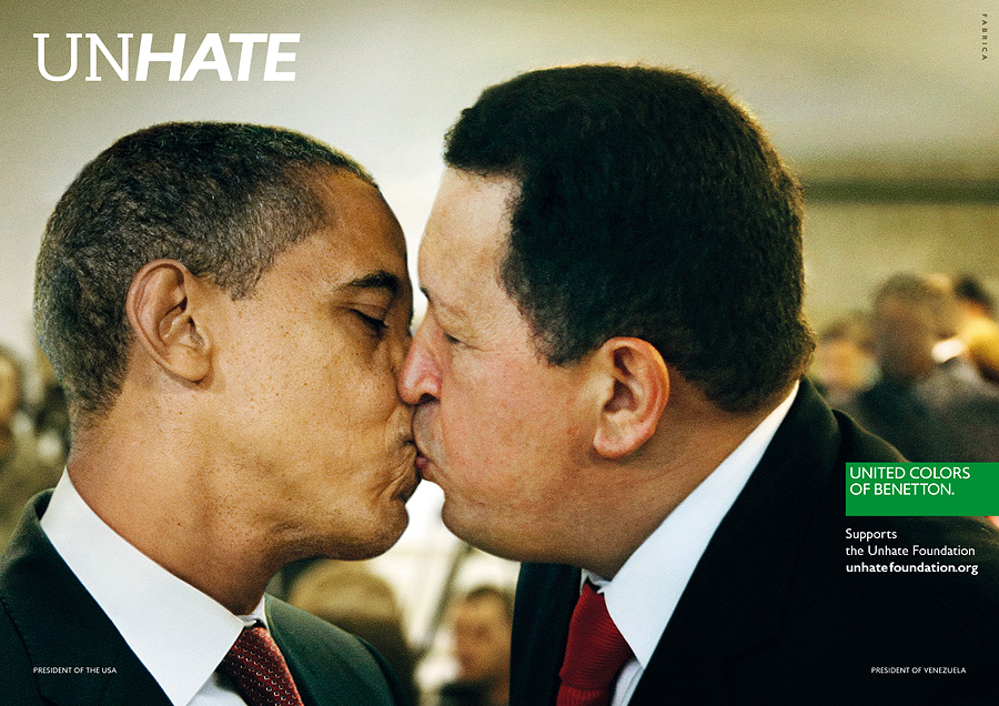 benetton unhate obama chavez dps   United Colors of Benetton,  