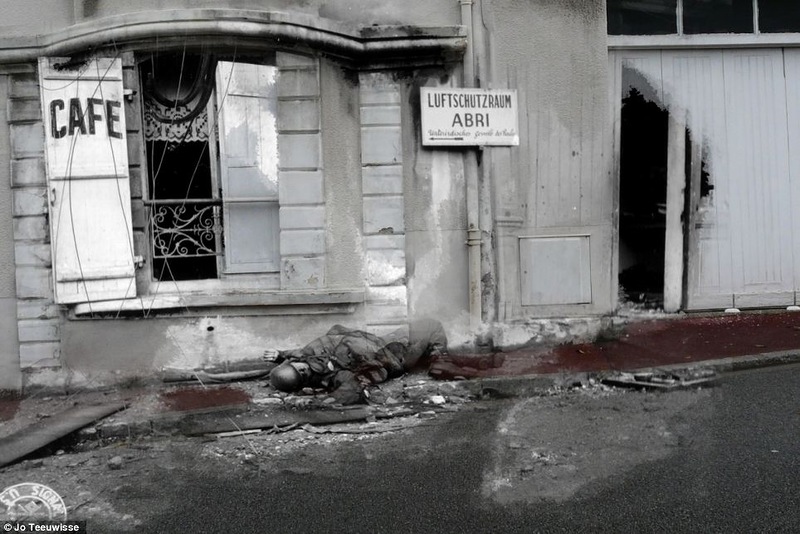 Призрачное воспоминание о войне (14 фото)