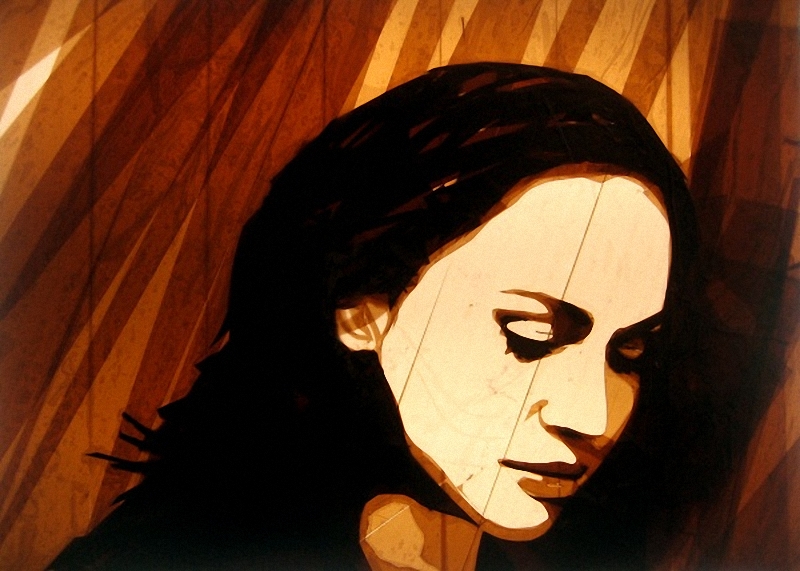 0014 Картины из скотча