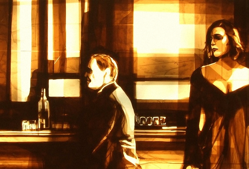 0054 Картины из скотча