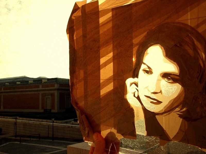 0153 Картины из скотча