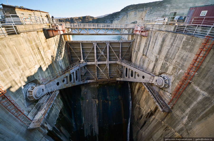 3414 Чиркейская ГЭС самая высокая арочная плотина в России