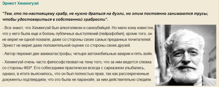 Хемингуэй биография причина. Неизвестное о известных писателях. Известных фактов о известных писателей.