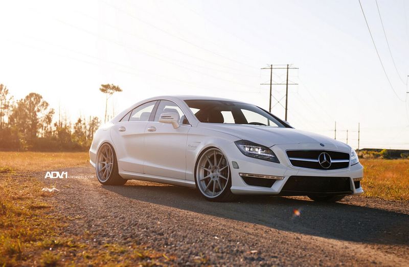 Mercedes-Benz CLS 63 AMG получил стайл-пакет от ADV.1 Wheels (18 фото)